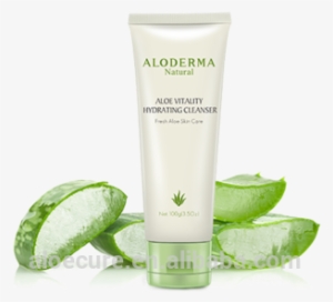 Ecocert-pure Aloe Vera Gel, Pure Aloe Hydrating Facial - Cut Aloe Vera Png Hd