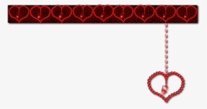 More Like Hello Kitty Heart Border By Julee San By - Hearts Border Png Hd