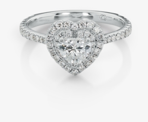 Engagement Rings / Solitaire Rings Heart Shape Diamond - Ring