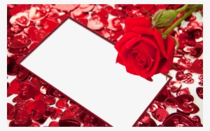 Heart Border Png Hd Transparent Heart Border Hdpng - Red Roses And Hearts