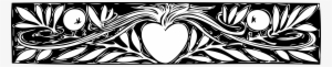 This Free Icons Png Design Of Heart And Branches Border