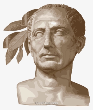 Julius Caesar Royalty Free Vector Clip Art Illustration - Julius Caesar Vector Transparent