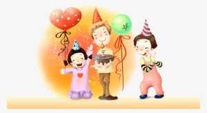 Then Open An Email Editor And Paste The Background - Birthday With Family Cartoon