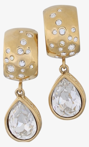 Jpg Free Bold Givenchy Crystal Gold - Earrings