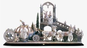 Cinderella Will Be Arriving At Our New Fantastique - Lladro Porcelain Figurine Cinderella's Arrival