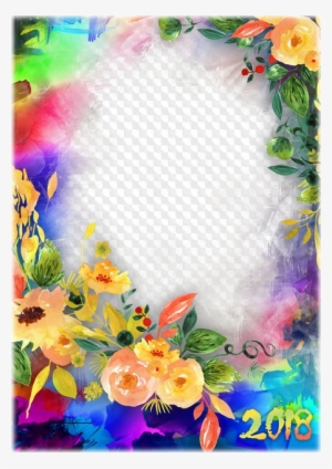 Painted Flowers - Flower Frames 2018
