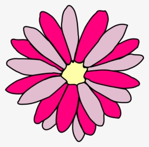 How To Set Use Pink Daisy Flower Clipart
