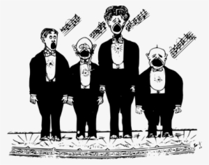 Is Coming Fast, And We Only Have A Few Weeks To Practice - Mens Choir Clip Art