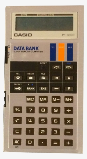 Casio Pf-3000 Calculator - Casio Pf 3000