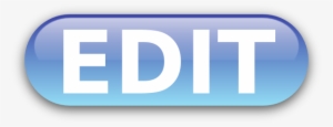 Blue Edit Icon Png Download - Icon For Edit Button