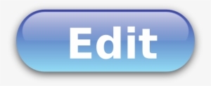 Edit Button Blue Clip Art - Icon Button Edit Png