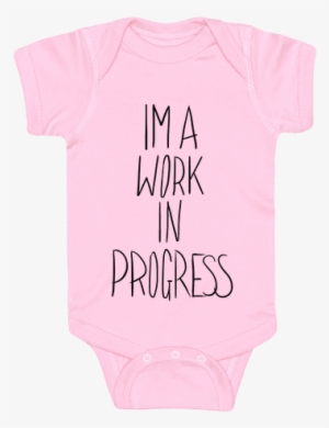 Work In Progress Baby - Onesie
