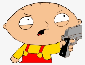 Stewie Griffin With Gun
