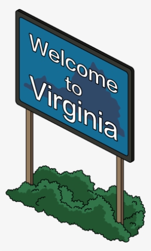 Welcome To Virginia Sign - Sign