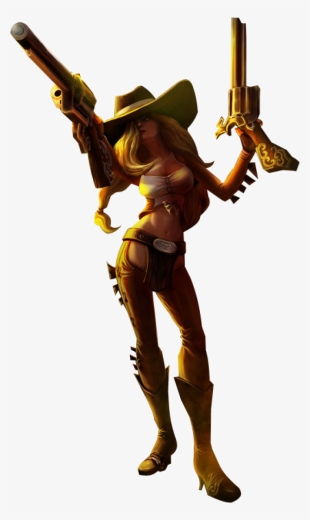 Cowgirl Miss Fortune Png Image - League Of Legends Champions Png