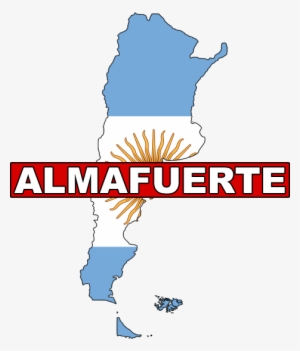 Almafuerte Argentina - Argentina Country Shape
