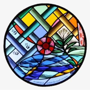 stained glass window - ancol