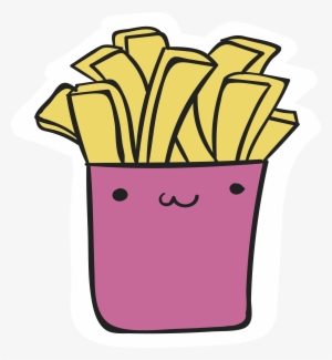 French Fries Junk Food Drawing Clip Art - Food Drawing