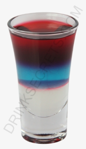 French Flag Cocktail Image - Drink French