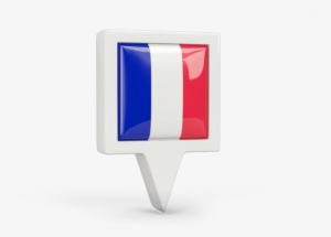 Illustration Of Flag Of France - French Flag Icon Png