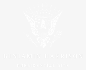 benjamin harrison presidential seal logo - benjamin harrison