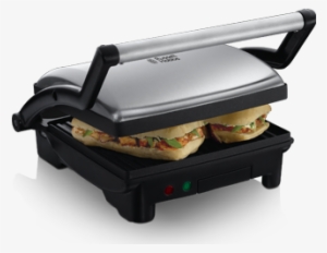 3 In 1 Panini / Grill & Griddle - Russell Hobbs 17888-56 Cook At Home 3in1