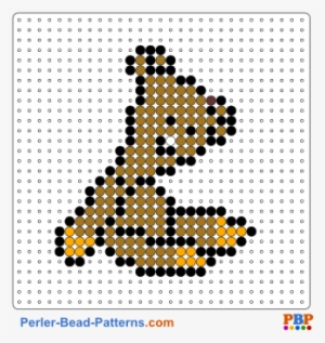 Perler Bead Pattern Teddy From Mr Bean - Perler Beads Mr Bean