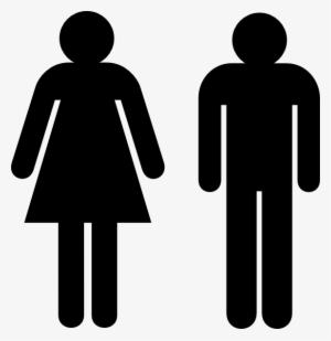 Boy And Girl Bathroom Sign - Male And Female Toilet Signs
