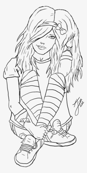 Emo Disney Coloring Pages - Coloring Book