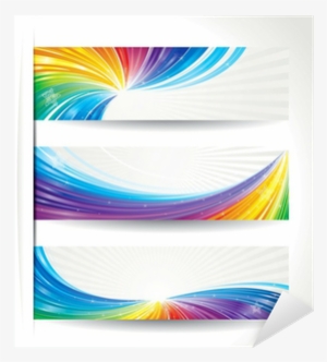 Colorful Waves Png Download - Illustration
