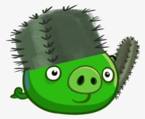 Cactus Clipart Angry - Angry Birds Cowboy Pig