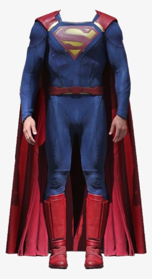 Superman Supergirl The Cw - Superman Costume Png