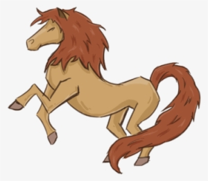 Horse Tail Cartoon