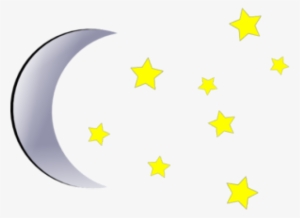 Clip Free Stock Stars And Moon Clipart - Stars And Moon Png