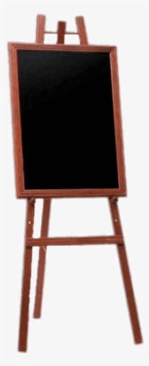 Blackboard On Easel - Caballete Png