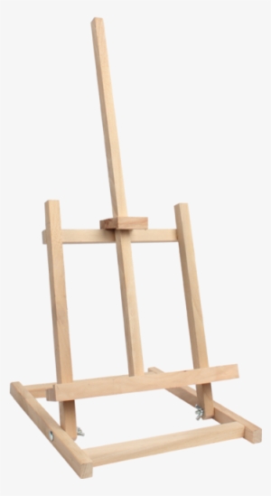 Easel, Table, Wood, 54x28cm, Blank - Schildersezel, Tafel, Hout, 54x28cm, Blanco