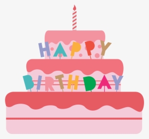 Birthday cake sticker, cute blue | Free PSD Illustration - rawpixel