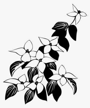 Clipart Resolution 1960*2362 - Flowers And Leaves Png