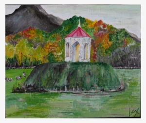 "nacoochee Mound" - Painting