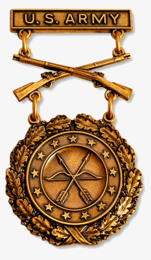 Excellence In Competition Rifleman Shot Badge (army)