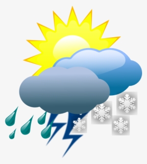 Transparent Weather Cliparts - Weather Clipart Transparent Background