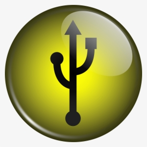 This Free Icons Png Design Of Glassy Usb Symbol