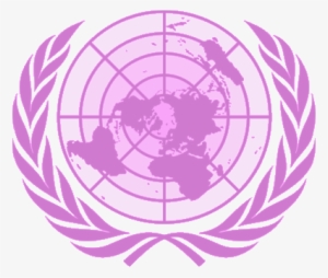 The Mysterious Black Sun Symbol So Prominent At The - Pink United Nations Logo