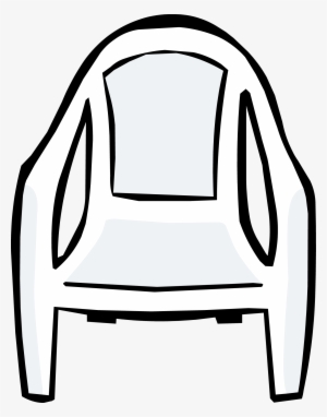 White Plastic Chair - Monobloc