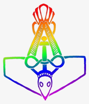 Rainbow Pride Mjolnir