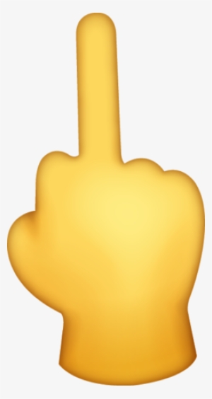 Download Middle Finger Iphone Emoji Icon In Jpg And - Middle Finger Emoji Transparent