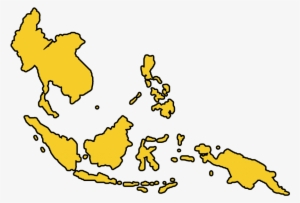 Asia Cartoon Png - Southeast Asia Map Png