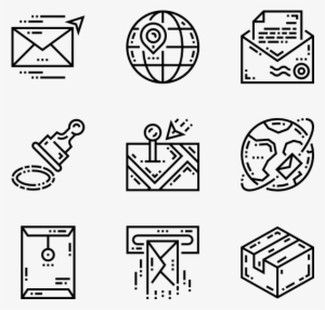 Mail 50 Icons - Couple Icon Transparent Background