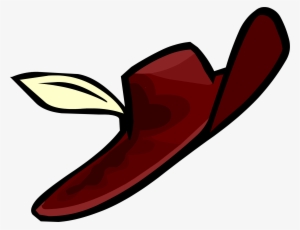 Prince Redhood's Hat - Club Penguin Feathered Hat