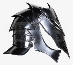 Reginald Darkened Steel Helmet - Steel Helmet